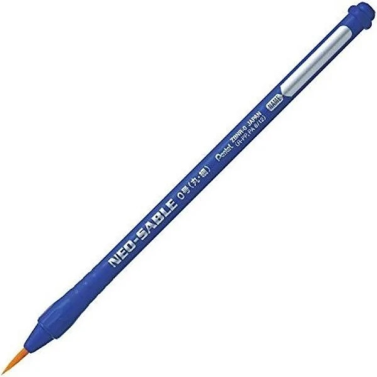 Pincel Sintetico Redondo Nº0 Xzbnr-0 Pentel